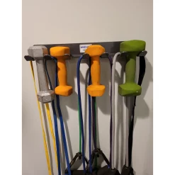 Anchor Gym 7-Prong Accessory Rack - Wall Mounted Storage Rack – Core Energy Fitness (AGAR) -Detecto Sales anchor gym accessory rack dumbbells