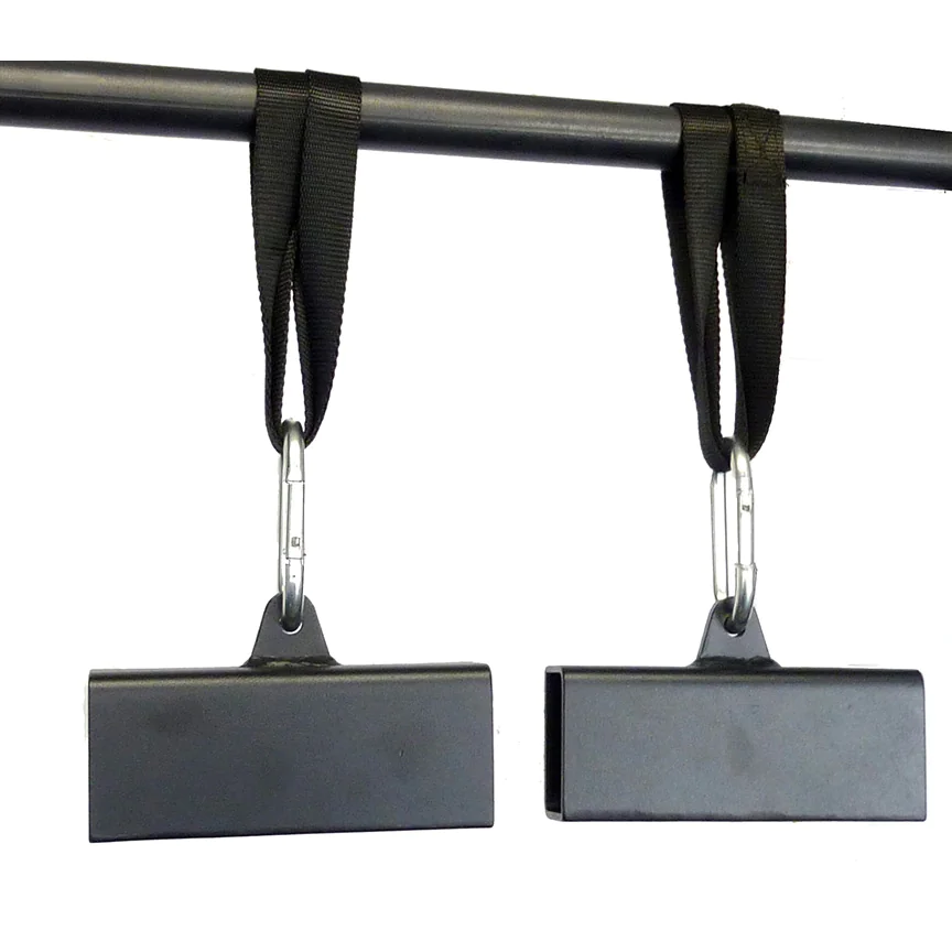 2" X 3" Steel Beam Pinch Block Grips With Straps - Pull-Up Grips (Pair) -- Apollo Athletics (CFR-A-T-M) 1 2" X 3" Steel Beam Pinch Block Grips With Straps - Pull-Up Grips (Pair) -- Apollo Athletics (CFR-A-T-M)