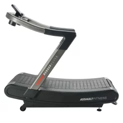 AssaultRunner ELITE Human Powered Curved Treadmill – Assault Fitness (AS-ARE) -Detecto Sales assaultrunner elite side left