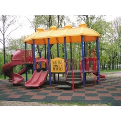 Bounce Back Playground Safety Flooring Tiles – Ultimate RB Rubber (RB-BOUNCEBACK) -Detecto Sales bb5