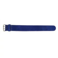 4" Suede Leather Powerlifting Belt – Iron Company (PLB-SUEDE) -Detecto Sales blue2