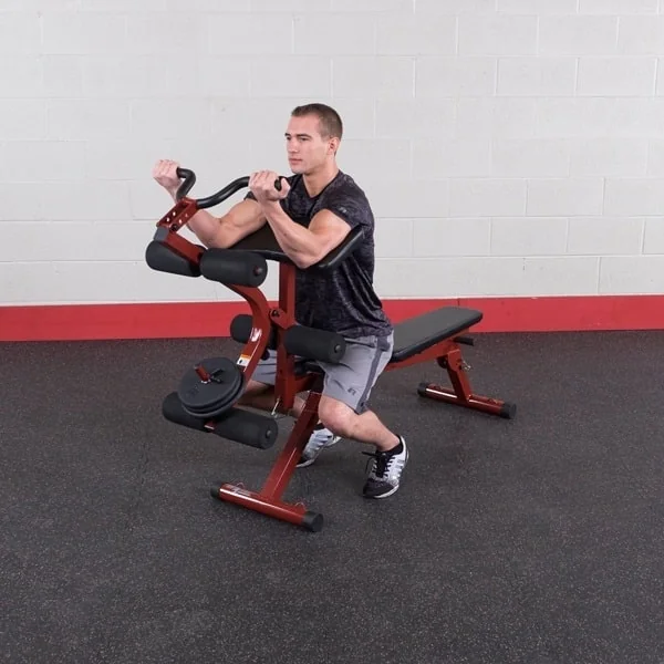 Best Fitness Folding FID Bench With Leg Developer / Preacher Curl Attachment – Body-Solid (BFFID10-BFPL10) 8 Best Fitness Folding FID Bench With Leg Developer / Preacher Curl Attachment – Body-Solid (BFFID10-BFPL10) - Image 8