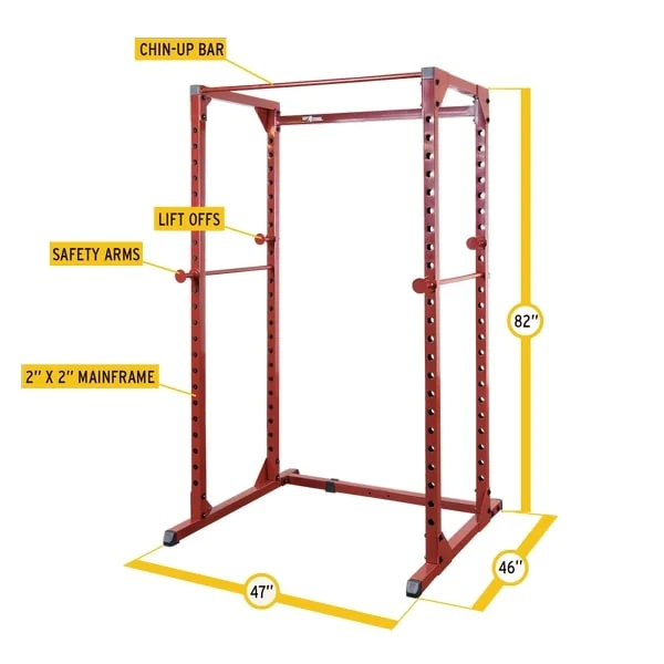 Best Fitness Power Rack – Body-Solid (BFPR100) 2 Best Fitness Power Rack – Body-Solid (BFPR100) - Image 2