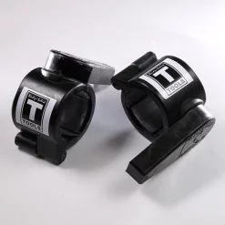 Muscle Clamp Olympic Barbell Collars (Pair) – Body-Solid (BSTMC02) -Detecto Sales body solid bstmc02bk black collars