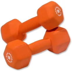 Brightly Colored Neoprene Dumbbell Pairs And Light Sets – Body-Solid (BSTND) -Detecto Sales body solid bstnd10 neoprene dumbbells 1