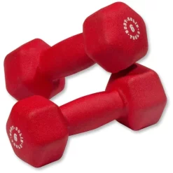 Brightly Colored Neoprene Dumbbell Pairs And Light Sets – Body-Solid (BSTND) -Detecto Sales body solid bstnd6 neoprene dumbbells 1