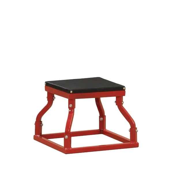 Stackable Red Steel Frame Plyometrics Boxes – Body-Solid (BSTPB) 4 Stackable Red Steel Frame Plyometrics Boxes – Body-Solid (BSTPB) - Image 4