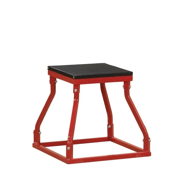 Stackable Red Steel Frame Plyometrics Boxes – Body-Solid (BSTPB) 5 Stackable Red Steel Frame Plyometrics Boxes – Body-Solid (BSTPB) - Image 5