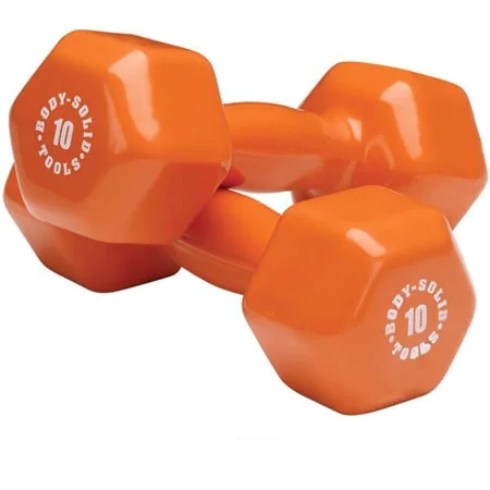 Color Coded Vinyl Dumbbell Pairs And Light Sets – Body-Solid (BSTVD) 10 Color Coded Vinyl Dumbbell Pairs And Light Sets – Body-Solid (BSTVD) - Image 10