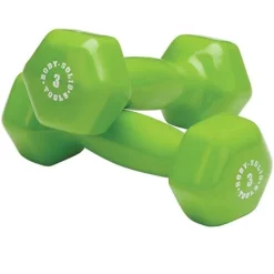 Color Coded Vinyl Dumbbell Pairs And Light Sets – Body-Solid (BSTVD) 14 Color Coded Vinyl Dumbbell Pairs And Light Sets – Body-Solid (BSTVD) -Detecto Sales body solid bstvd3 vinyl dumbbells