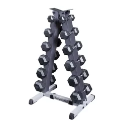6-Pair Vertical Dumbbell Rack – Body-Solid (GDR44)