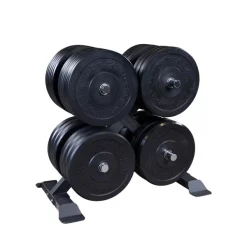 Commercial Weight Tree X Rack For Olympic Plates And Bumper Plates – Body-Solid (GWT66)