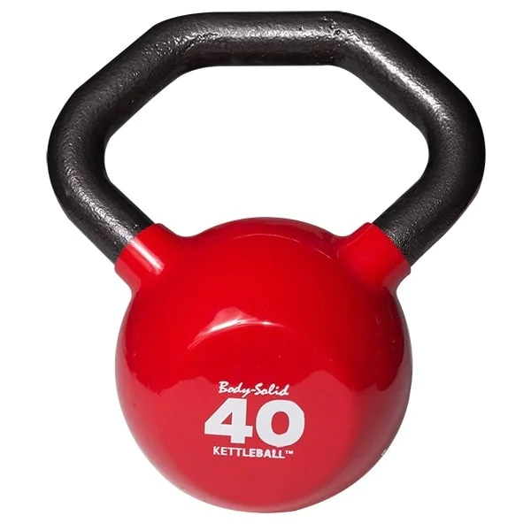 KETTLEBALL Vinyl Dipped Kettlebell With Ergonomic Angled Handle -- Body-Solid (KBL) 9 KETTLEBALL Vinyl Dipped Kettlebell With Ergonomic Angled Handle -- Body-Solid (KBL) - Image 9