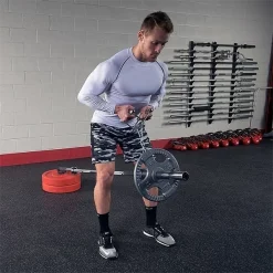 Landmine Single Eyelet Olympic Bar Attachment With Chain – Body-Solid (LMSE) -Detecto Sales body solid lmse 2