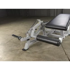 Plate Loaded Leverage Leg Curl Machine – Body-Solid (LVLC) -Detecto Sales body solid lvlc leg pad