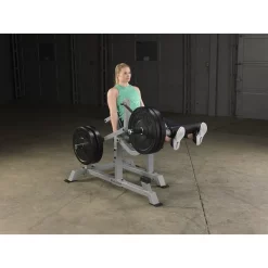 Plate Loaded Leverage Leg Extension Machine – Body-Solid (LVLE) -Detecto Sales body solid lvle leg extension exercise