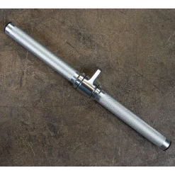 Aluminum Revolving Machine Bar Cable Attachments – Body-Solid (BSTAMB) 14 Aluminum Revolving Machine Bar Cable Attachments – Body-Solid (BSTAMB) -Detecto Sales body solid mb022a straight bar 1