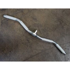 Aluminum Revolving Machine Bar Cable Attachments – Body-Solid (BSTAMB) 15 Aluminum Revolving Machine Bar Cable Attachments – Body-Solid (BSTAMB) -Detecto Sales body solid mb229a curl bar 1