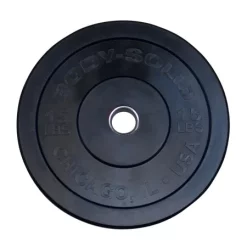 Chicago Extreme Solid Rubber Bumper Plates For Olympic Lifting – Body-Solid (OBPX-OBPXC) 24 Chicago Extreme Solid Rubber Bumper Plates For Olympic Lifting – Body-Solid (OBPX-OBPXC) -Detecto Sales body solid obpx15 black bumper plate 1