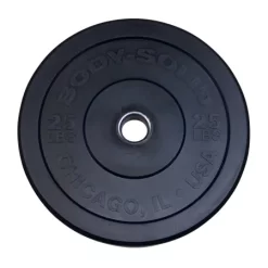 Chicago Extreme Solid Rubber Bumper Plates For Olympic Lifting – Body-Solid (OBPX-OBPXC) 23 Chicago Extreme Solid Rubber Bumper Plates For Olympic Lifting – Body-Solid (OBPX-OBPXC) -Detecto Sales body solid obpx25 black bumper plate 1