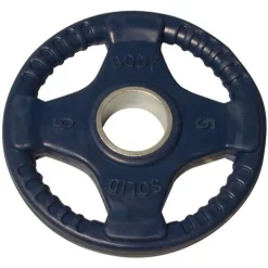 Multi-Colored Rubber Quad Grip Weight Lifting Plates – Body-Solid (ORC) -Detecto Sales body solid orc 5lb plate