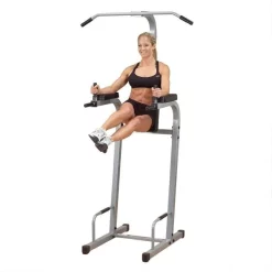 Powerline Vertical Knee Raise Chin Dip – Body-Solid (PVKC83X) -Detecto Sales body solid pvkc83x vkr chin dip
