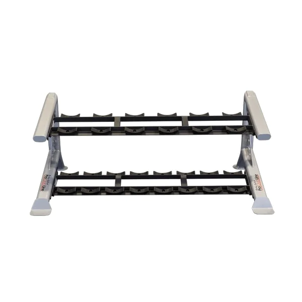 Pro ClubLine Commercial 2-Tier Saddle Dumbbell Rack – Body-Solid (SDKR500SD) 2 Pro ClubLine Commercial 2-Tier Saddle Dumbbell Rack – Body-Solid (SDKR500SD) - Image 2