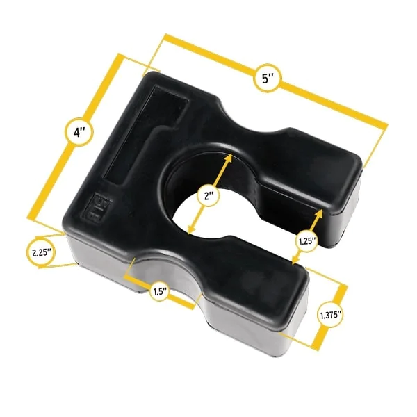 5 Lb. Weight Stack Adapter Add-On Plate – Body-Solid (WSA5) 2 5 Lb. Weight Stack Adapter Add-On Plate – Body-Solid (WSA5) - Image 2