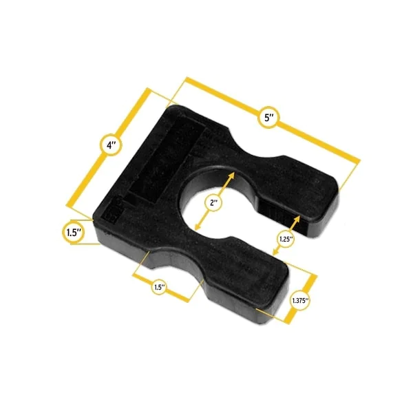 2.5 Lb. Weight Stack Adapter Add-On Plate – Body-Solid (WSA2-5) 2 2.5 Lb. Weight Stack Adapter Add-On Plate – Body-Solid (WSA2-5) - Image 2