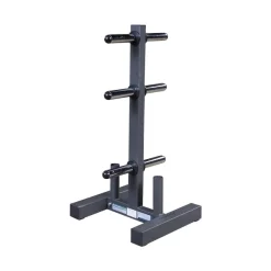 Olympic Weight Tree And Bar Holder – Body-Solid (WT46) -Detecto Sales body solid wt46 rack empty