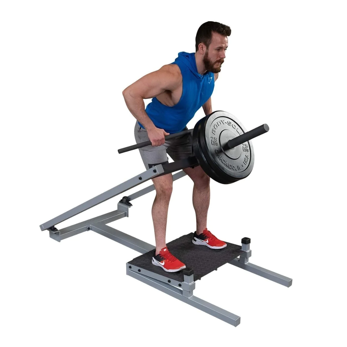 Pro Clubline Plate Loaded T-Bar Row Machine – Body-Solid (STBR500) 1 Pro Clubline Plate Loaded T-Bar Row Machine – Body-Solid (STBR500)