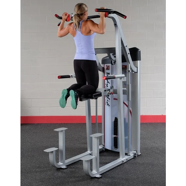 Pro ClubLine Series II Assisted Chin And Dip Machine -- Body-Solid (S2ACD) 4 Pro ClubLine Series II Assisted Chin And Dip Machine -- Body-Solid (S2ACD) - Image 4