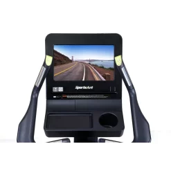 Elite Eco-Natural Upright Exercise Bike | SportsArt (C574U) -Detecto Sales c574u 13 console