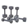 Gray Cast Iron Hex Dumbbell Sets – CAP Barbell (SDG)