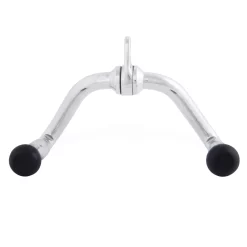 Chrome Multi-Exercise Bar Cable Attachment With Swivel – CAP Barbell (MB-503R) 5 Chrome Multi-Exercise Bar Cable Attachment With Swivel – CAP Barbell (MB-503R) -Detecto Sales cap barbell mb 503r front back