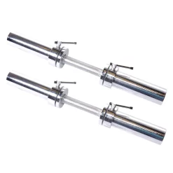 20" Olympic Dumbbell Handles (Pair) With Screw Collars – CAP Barbell (OBB-20)