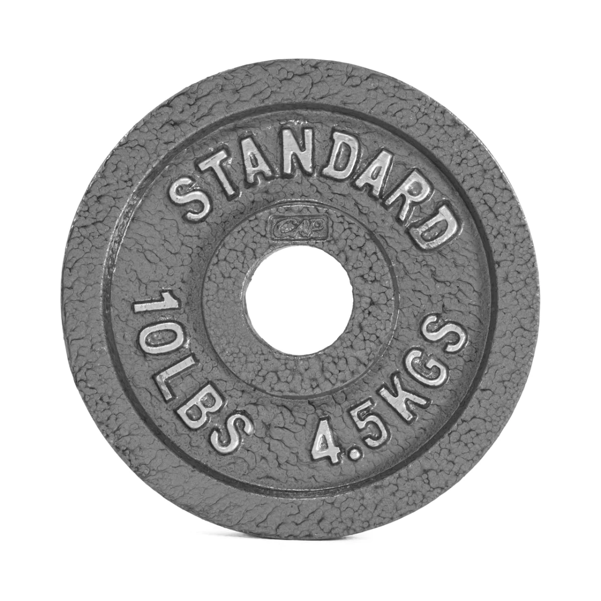 Old School Gray Cast Iron Standard Barbell Olympic Plates – CAP Barbell (OPG#2) 5 Old School Gray Cast Iron Standard Barbell Olympic Plates – CAP Barbell (OPG#2) - Image 5