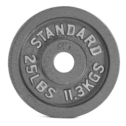 Old School Gray Cast Iron Standard Barbell Olympic Plates – CAP Barbell (OPG#2) 10 Old School Gray Cast Iron Standard Barbell Olympic Plates – CAP Barbell (OPG#2) -Detecto Sales cap barbell opg olympic plate 25