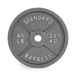 Old School Gray Cast Iron Standard Barbell Olympic Plates – CAP Barbell (OPG#2) 8 Old School Gray Cast Iron Standard Barbell Olympic Plates – CAP Barbell (OPG#2) -Detecto Sales cap barbell opg olympic plate 45