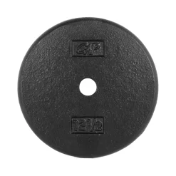 Regular Black Cast Iron Plates For Dumbbells And Barbells – CAP Barbell (RP) -Detecto Sales cap barbell rp 012 5