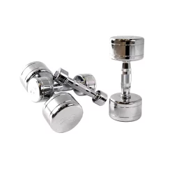 Contoured Handle Chrome Dumbbell Sets – CAP Barbell (SDCG)