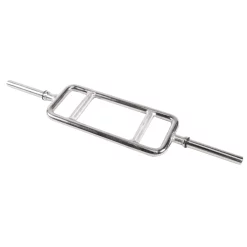 34" Regular Chromed Solid Steel Triceps Bar – CAP Barbell (RB-34S)