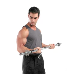 Regular 1" Threaded Weight Lifting Bar - 5' Or 6' Length – CAP Barbell (RBB-60T-72T) -Detecto Sales cap barbell threaded bar exercises