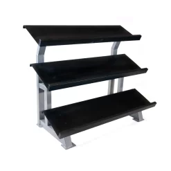 Three Tier Shelf Rack For Hex Dumbbell Sets – CAP Barbell (RK-31)