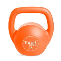 Tone Fitness PVC Coated 30 Lb. Colored Kettlebell Set – CAP Barbell (SDKC2S-TN030) -Detecto Sales cap barbell tone fitness kettlebell 15lb
