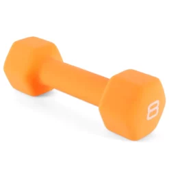 Economy Hexagonal Neoprene Dumbbells – CAP Barbell (SDN4) -Detecto Sales cap sdn5 008 neon orange neoprene dumbbell