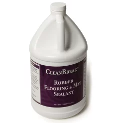 CleanBreak Rubber Flooring And Mat Sealant - Case Pack (4) Gallons – Ultimate RB Rubber (RB-SEALER-CASE)