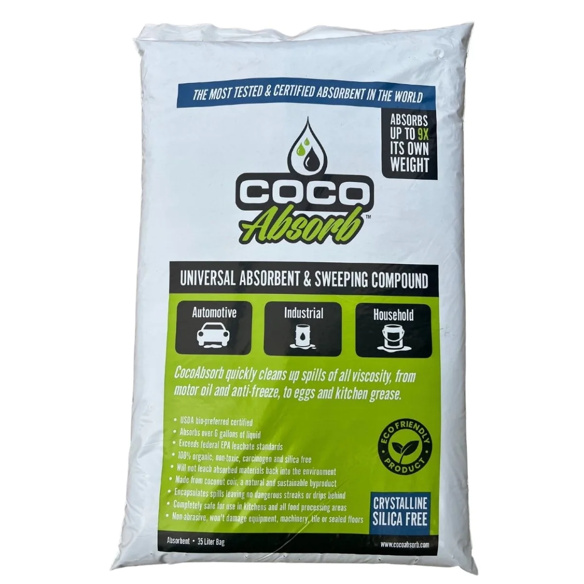 CocoAbsorb Spill Absorbent | Coco Products (CCA) 2 CocoAbsorb Spill Absorbent | Coco Products (CCA) - Image 2