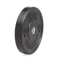 Rubber Bumper Plates | IRON COMPANY (IC-PBBPS) -Detecto Sales crossfitvirginrubberbumperplate45 min