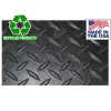 Safe-T-Grip™ Rolled Rubber Diamond Plate Matting - Light Commercial 5/16" -- Patriot Sports Flooring (DP-ROLL-5/16)